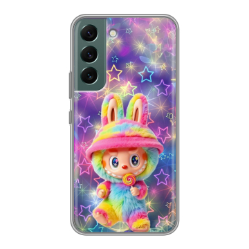 Силиконовый чехол на Samsung Galaxy S22 с принтом Labubu Лабубу Силиконовый чехол на Samsung Galaxy S22 с принтом Labubu Лабубу