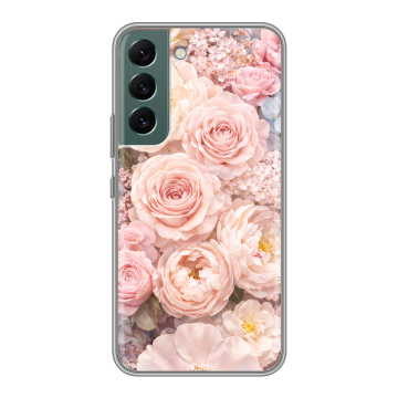 Силиконовый чехол на Samsung Galaxy S22 с принтом женский Силиконовый чехол на Samsung Galaxy S22 с принтом женский