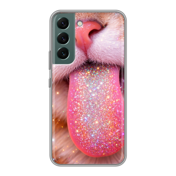 Силиконовый чехол на Samsung Galaxy S22 с принтом для девочек Силиконовый чехол на Samsung Galaxy S22 с принтом для девочек
