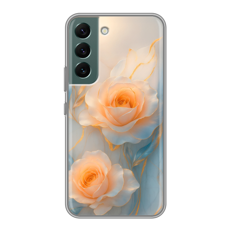 Силиконовый чехол на Samsung Galaxy S22 с принтом Женский Силиконовый чехол на Samsung Galaxy S22 с принтом Женский