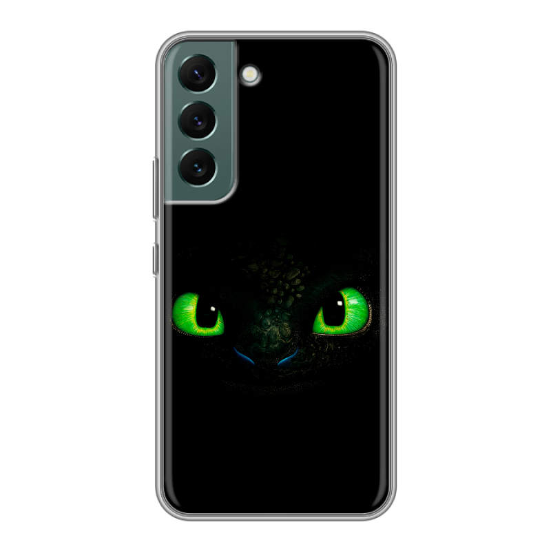 Силиконовый чехол на Samsung Galaxy S22 с принтом Как приручить дракона Силиконовый чехол на Samsung Galaxy S22 с принтом Как приручить дракона