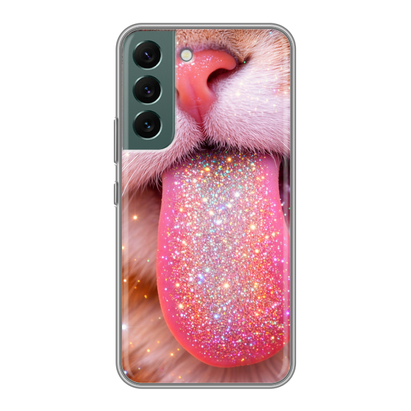 Силиконовый чехол на Samsung Galaxy S22 с принтом для девочек Силиконовый чехол на Samsung Galaxy S22 с принтом для девочек