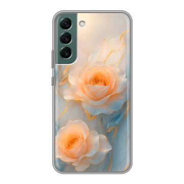Силиконовый чехол на Samsung Galaxy S22 Plus с принтом Женский Силиконовый чехол на Samsung Galaxy S22 Plus с принтом Женский