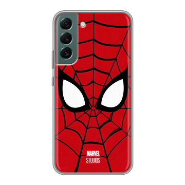 Силиконовый чехол на Samsung Galaxy S22 Plus с принтом человек паук spiderman