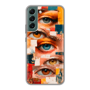 Силиконовый чехол на Samsung Galaxy S22 Plus с принтом Модный принт Силиконовый чехол на Samsung Galaxy S22 Plus с принтом Модный принт