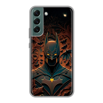 Силиконовый чехол на Samsung Galaxy S22 Plus с принтом Batman Бэтмен Силиконовый чехол на Samsung Galaxy S22 Plus с принтом Batman Бэтмен