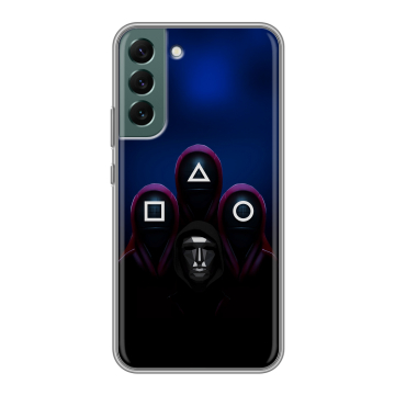 Силиконовый чехол на Samsung Galaxy S22 Plus с принтом Игра Кальмара Силиконовый чехол на Samsung Galaxy S22 Plus с принтом Игра Кальмара