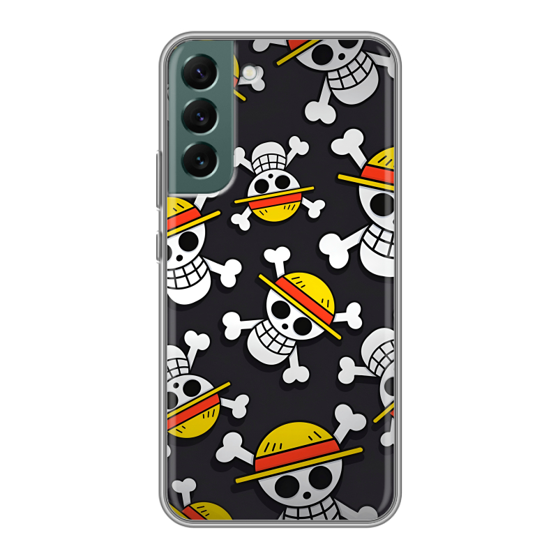 Силиконовый чехол на Samsung Galaxy S22 Plus с принтом One Piece Ван Пис Силиконовый чехол на Samsung Galaxy S22 Plus с принтом One Piece Ван Пис