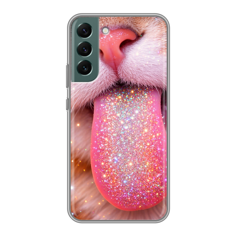 Силиконовый чехол на Samsung Galaxy S22 Plus с принтом для девочек Силиконовый чехол на Samsung Galaxy S22 Plus с принтом для девочек
