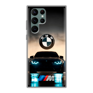 Силиконовый чехол на Samsung Galaxy S22 Ultra с принтом БМВ BMW Силиконовый чехол на Samsung Galaxy S22 Ultra с принтом БМВ BMW