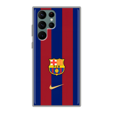 Силиконовый чехол на Samsung Galaxy S22 Ultra с принтом Барселона Barcelona Силиконовый чехол на Samsung Galaxy S22 Ultra с принтом Барселона Barcelona