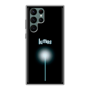 Силиконовый чехол на Samsung Galaxy S22 Ultra с принтом Harry Potter Гарри Поттер