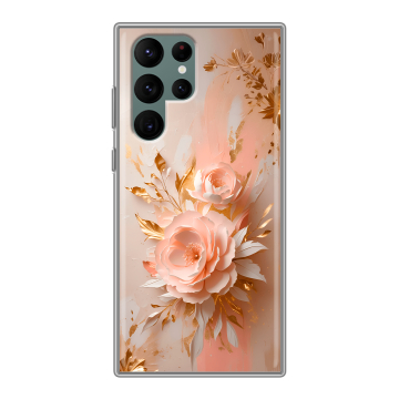 Силиконовый чехол на Samsung Galaxy S22 Ultra с принтом женский Силиконовый чехол на Samsung Galaxy S22 Ultra с принтом женский