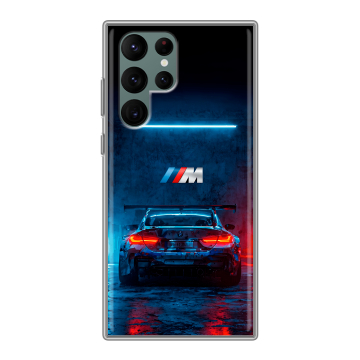 Силиконовый чехол на Samsung Galaxy S22 Ultra с принтом BMW БМВ Силиконовый чехол на Samsung Galaxy S22 Ultra с принтом BMW БМВ