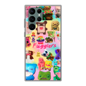 Силиконовый чехол на Samsung Galaxy S22 Ultra с принтом Флагер Fuggler Силиконовый чехол на Samsung Galaxy S22 Ultra с принтом Флагер Fuggler