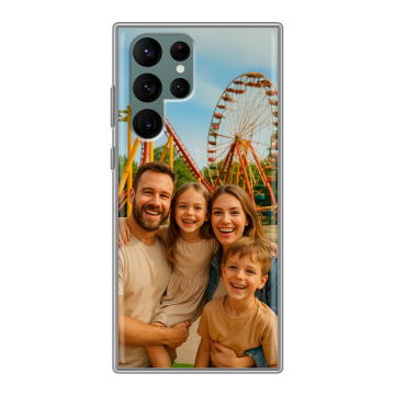 Силиконовый чехол на Samsung Galaxy S22 Ultra с принтом чехол с фото Силиконовый чехол на Samsung Galaxy S22 Ultra с принтом чехол с фото