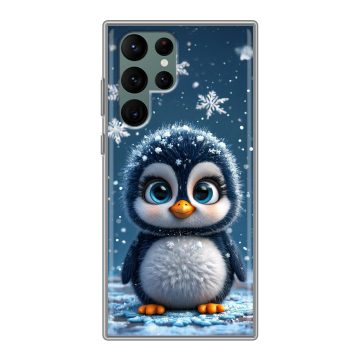 Силиконовый чехол на Samsung Galaxy S22 Ultra с принтом Новый год Силиконовый чехол на Samsung Galaxy S22 Ultra с принтом Новый год