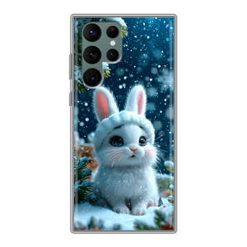 Силиконовый чехол на Samsung Galaxy S22 Ultra с принтом Новый год Силиконовый чехол на Samsung Galaxy S22 Ultra с принтом Новый год