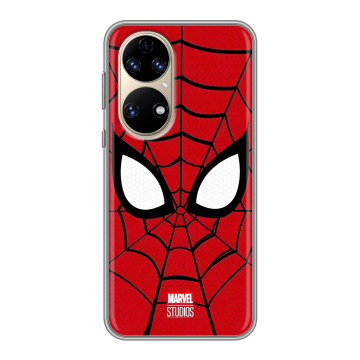 Силиконовый чехол на Huawei P50 Pro с принтом человек паук spiderman