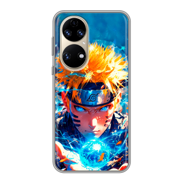 Силиконовый чехол на Huawei P50 Pro с принтом Аниме Наруто Naruto