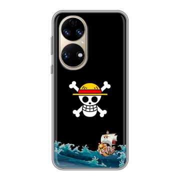 Силиконовый чехол на Huawei P50 Pro с принтом One Piece Ван Пис