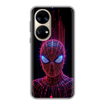Силиконовый чехол на Huawei P50 Pro с принтом Spiderman Человек паук Силиконовый чехол на Huawei P50 Pro с принтом Spiderman Человек паук
