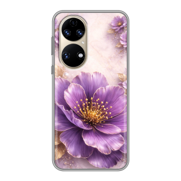 Силиконовый чехол на Huawei P50 Pro с принтом женский Силиконовый чехол на Huawei P50 Pro с принтом женский