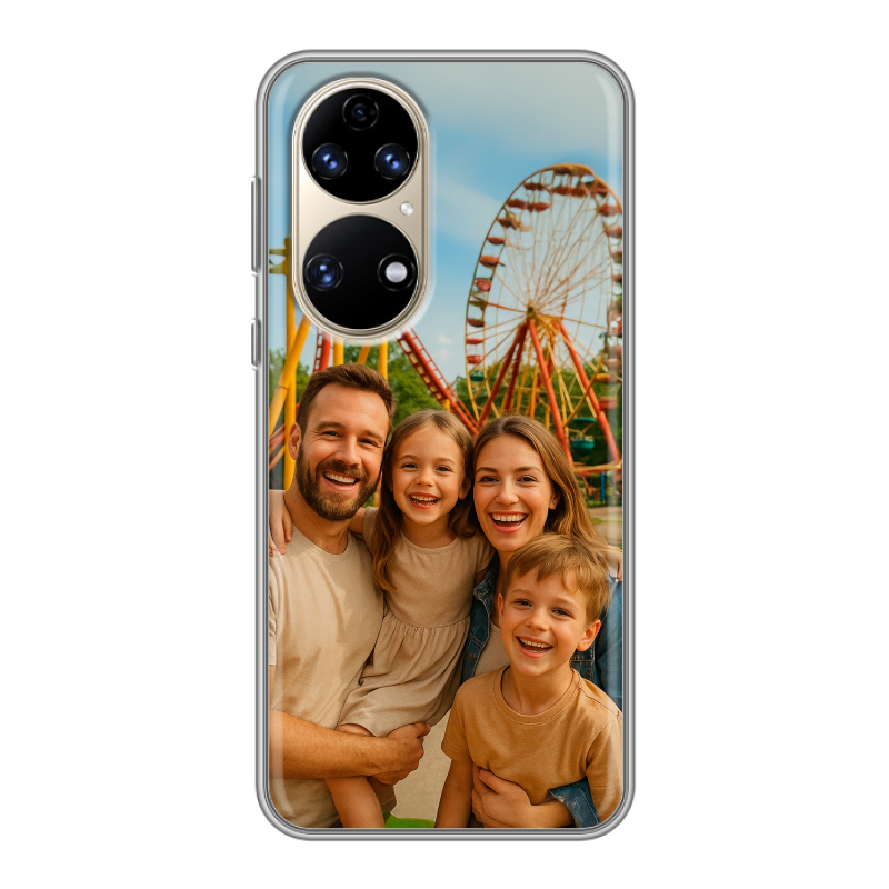 Силиконовый чехол на Huawei P50 Pro с принтом чехол с фото Силиконовый чехол на Huawei P50 Pro с принтом чехол с фото