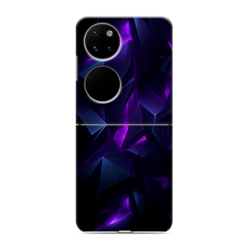 Пластиковый чехол на Huawei P50 Pocket с принтом Абстракиция Пластиковый чехол на Huawei P50 Pocket с принтом Абстракиция