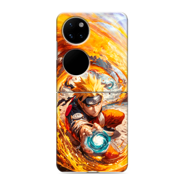 Пластиковый чехол на Huawei P50 Pocket с принтом Аниме Наруто Naruto Пластиковый чехол на Huawei P50 Pocket с принтом Аниме Наруто Naruto