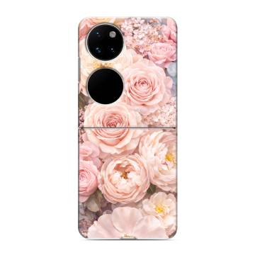 Пластиковый чехол на Huawei P50 Pocket с принтом женский