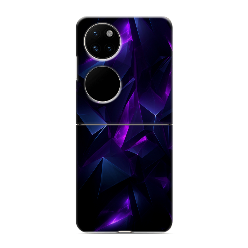 Пластиковый чехол на Huawei P50 Pocket с принтом Абстракиция Пластиковый чехол на Huawei P50 Pocket с принтом Абстракиция