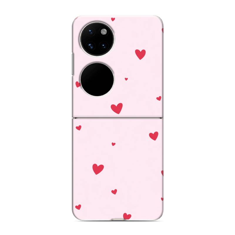 Пластиковый чехол на Huawei P50 Pocket с принтом для девочек Пластиковый чехол на Huawei P50 Pocket с принтом для девочек