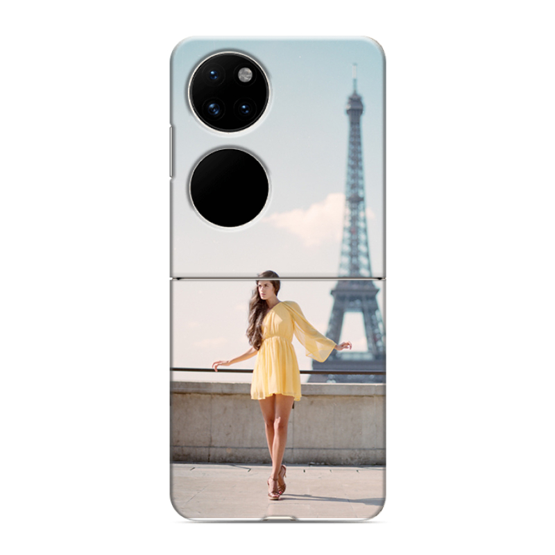 Пластиковый чехол на Huawei P50 Pocket с принтом Париж Пластиковый чехол на Huawei P50 Pocket с принтом Париж