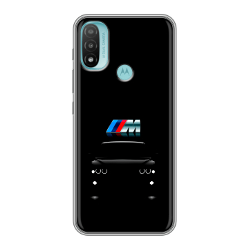 Силиконовый чехол на Motorola Moto E20 с принтом БМВ BMW