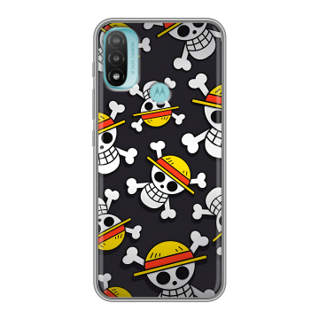 Силиконовый чехол на Motorola Moto E20 с принтом One Piece Ван Пис Силиконовый чехол на Motorola Moto E20 с принтом One Piece Ван Пис