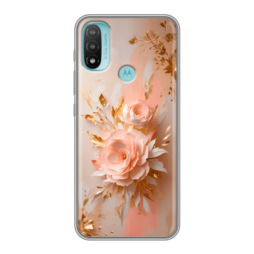 Силиконовый чехол на Motorola Moto E20 с принтом женский Силиконовый чехол на Motorola Moto E20 с принтом женский