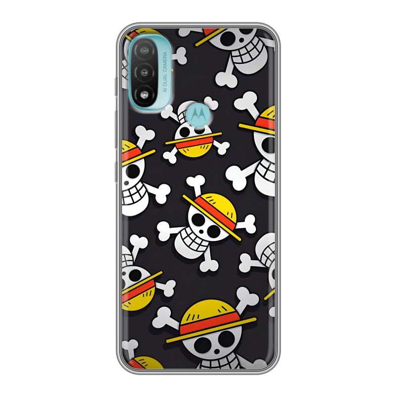 Силиконовый чехол на Motorola Moto E20 с принтом One Piece Ван Пис Силиконовый чехол на Motorola Moto E20 с принтом One Piece Ван Пис