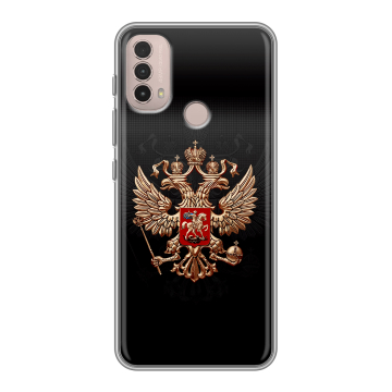 Силиконовый чехол на Lenovo K14 Plus с принтом Герб России