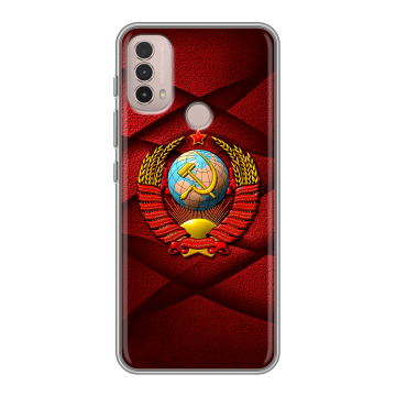 Силиконовый чехол на Lenovo K14 Plus с принтом Герб СССР
