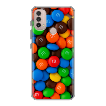 Силиконовый чехол на Lenovo K14 Plus с принтом Конфеты