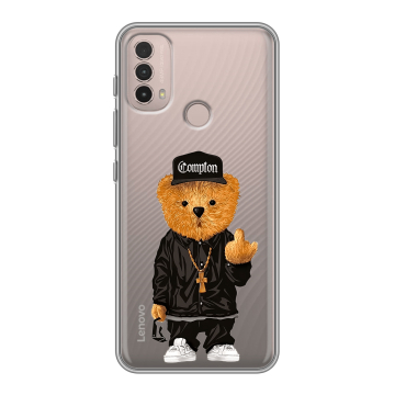 Силиконовый чехол на Lenovo K14 Plus с принтом Мишка