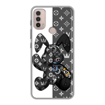 Силиконовый чехол на Lenovo K14 Plus с принтом Луи робот Силиконовый чехол на Lenovo K14 Plus с принтом Луи робот