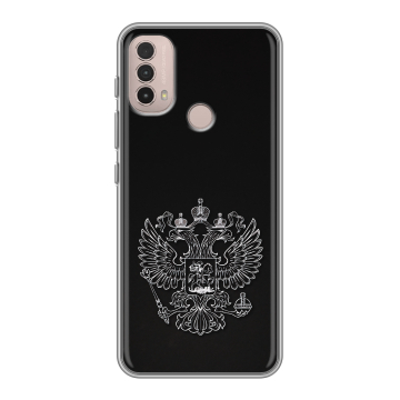 Силиконовый чехол на Lenovo K14 Plus с принтом Герб России