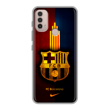 Силиконовый чехол на Lenovo K14 Plus с принтом Барселона Barcelona