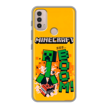 Силиконовый чехол на Lenovo K14 Plus с принтом Майнкрафт Minecraft
