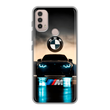 Силиконовый чехол на Lenovo K14 Plus с принтом БМВ BMW Силиконовый чехол на Lenovo K14 Plus с принтом БМВ BMW