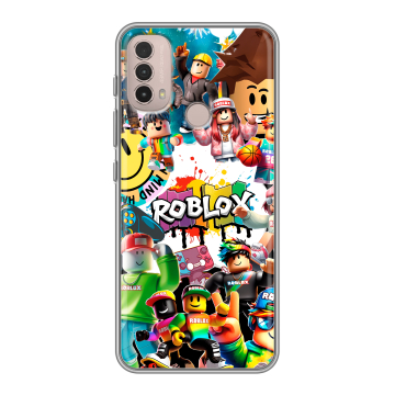 Силиконовый чехол на Lenovo K14 Plus с принтом Roblox Роблокс Силиконовый чехол на Lenovo K14 Plus с принтом Roblox Роблокс