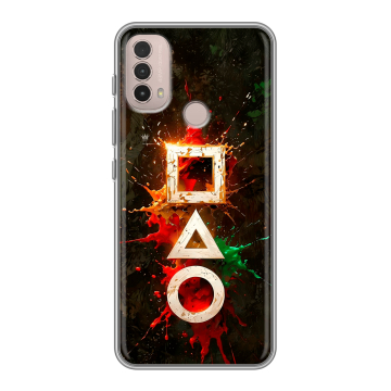 Силиконовый чехол на Lenovo K14 Plus с принтом Squid Game Игра кальмара