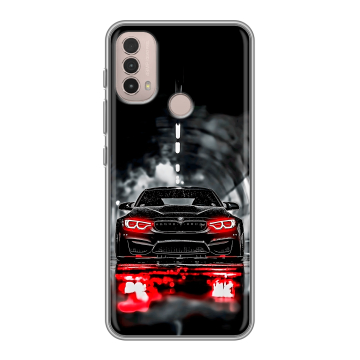 Силиконовый чехол на Lenovo K14 Plus с принтом BMW БМВ Силиконовый чехол на Lenovo K14 Plus с принтом BMW БМВ